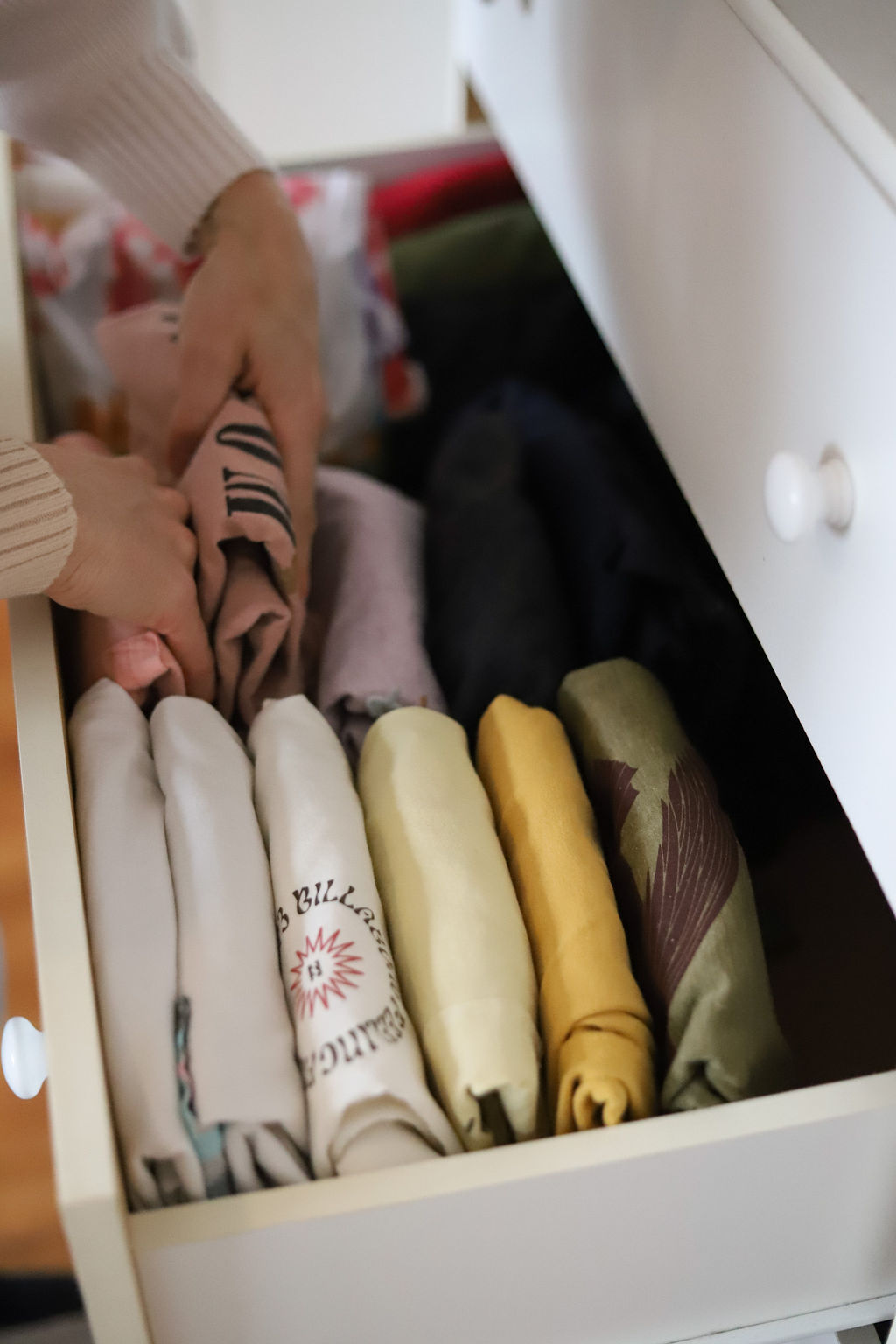 Folding-Clothes-Drawer Emily - Folding Clothe Drawer - Joyful Homes
